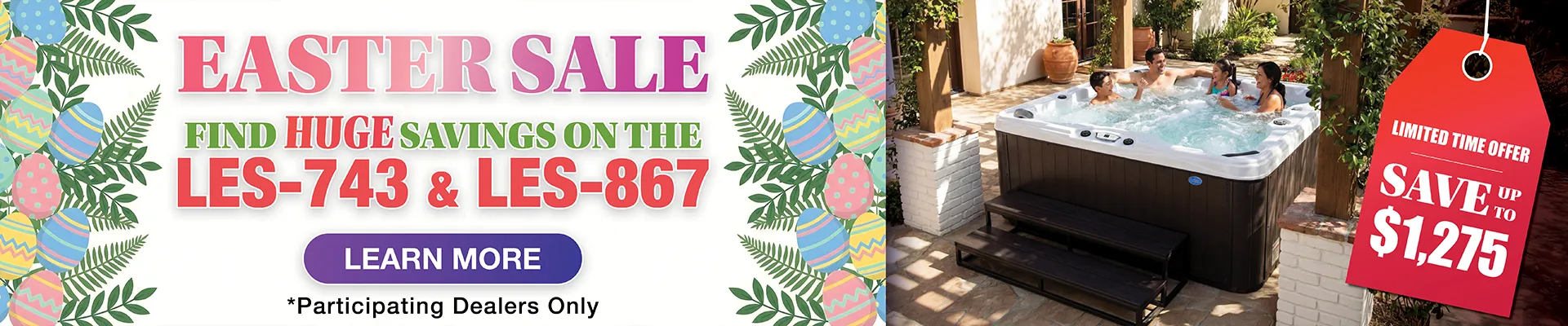 Calspas hot tub being used in a family setting - Val Caron