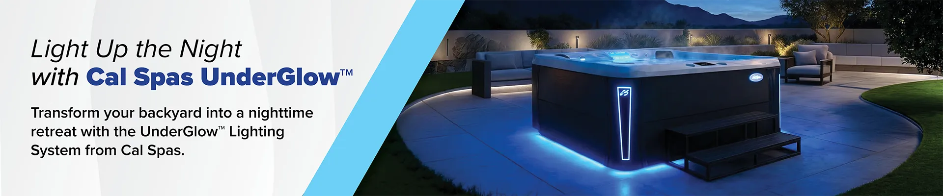 Calspas hot tub being used in a family setting - Val Caron